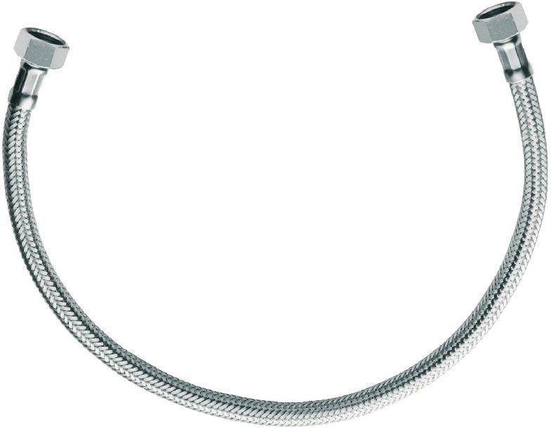 KLUDI RAK FLEXIBLE HOSE 1/2 X 1/2 X 500MM BRAIDED | 50CM