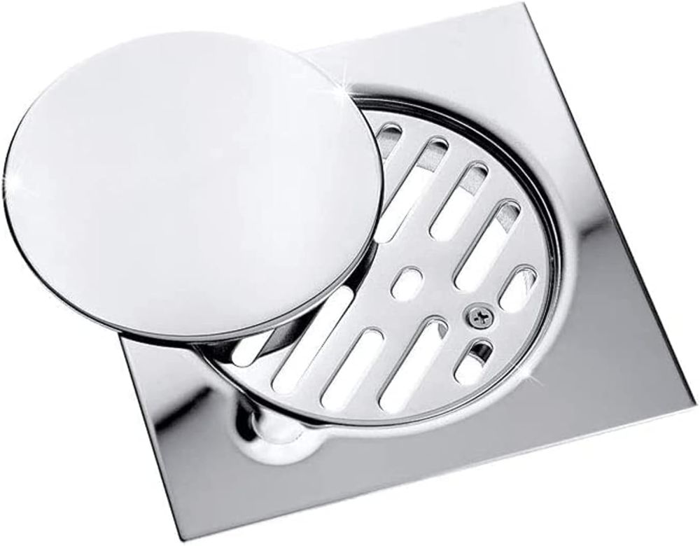 FLOOR DRAIN 3PC SS304 6X6X4