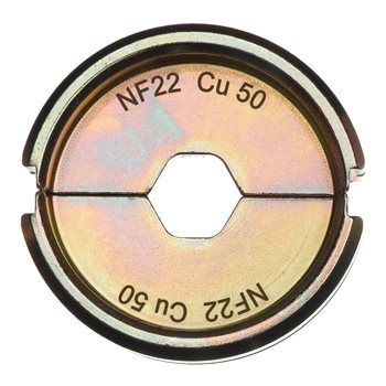 MILWAUKEE CRIMP DIE NF22 CU 50-1PC