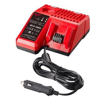 MILWAUKEE CAR CHARGER M12-18 AC | 12-18V , 12V, 220V