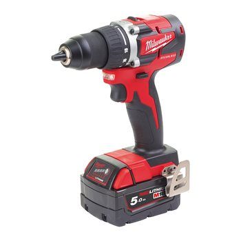 MILWAUKEE M18 COMPACT BRUSHLESS DRILL DRIVER KIT | M18CBLDD-202C | 2 X 2.0 AH BAT + CHARGER + KITBOX