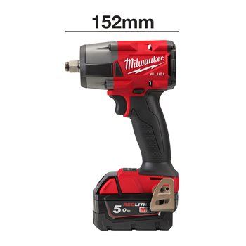 MILWAUKEE M18 MID TORQUE IMPACT W/RING GEN II [BARE TOOL] [M18FMTIW2F12-0X] |1/2 IN