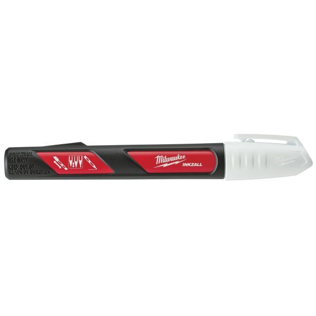 MILWAUKEE INKZALL PAINT MARKER WHITE