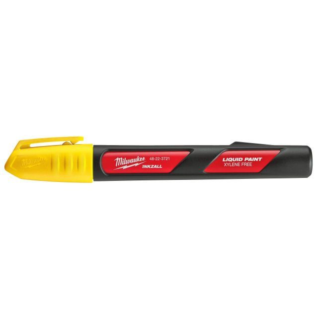MILWAUKEE INKZALL YELLOW LIQUID PAINT MARKER