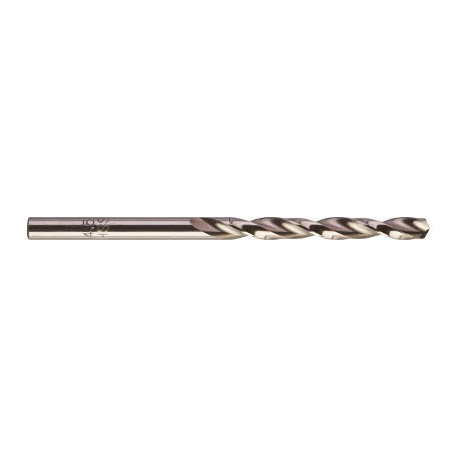 MILWAUKEE STEEL DRILL BIT DIN338 | TW 4.5 X 80 | 10PCS PACK