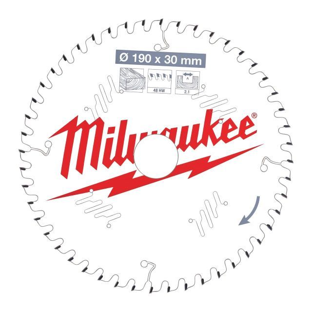 MILWAUKEE CSB P W 190X30X2,1X48ATB