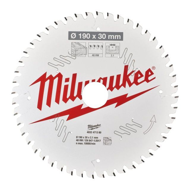 MILWAUKEE CSB P W 190X30X2,1X48ATB