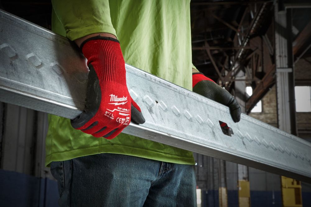 MILWAUKEE CUT LEVEL 3 DIPPED GLOVES - L/9 - 1PC.