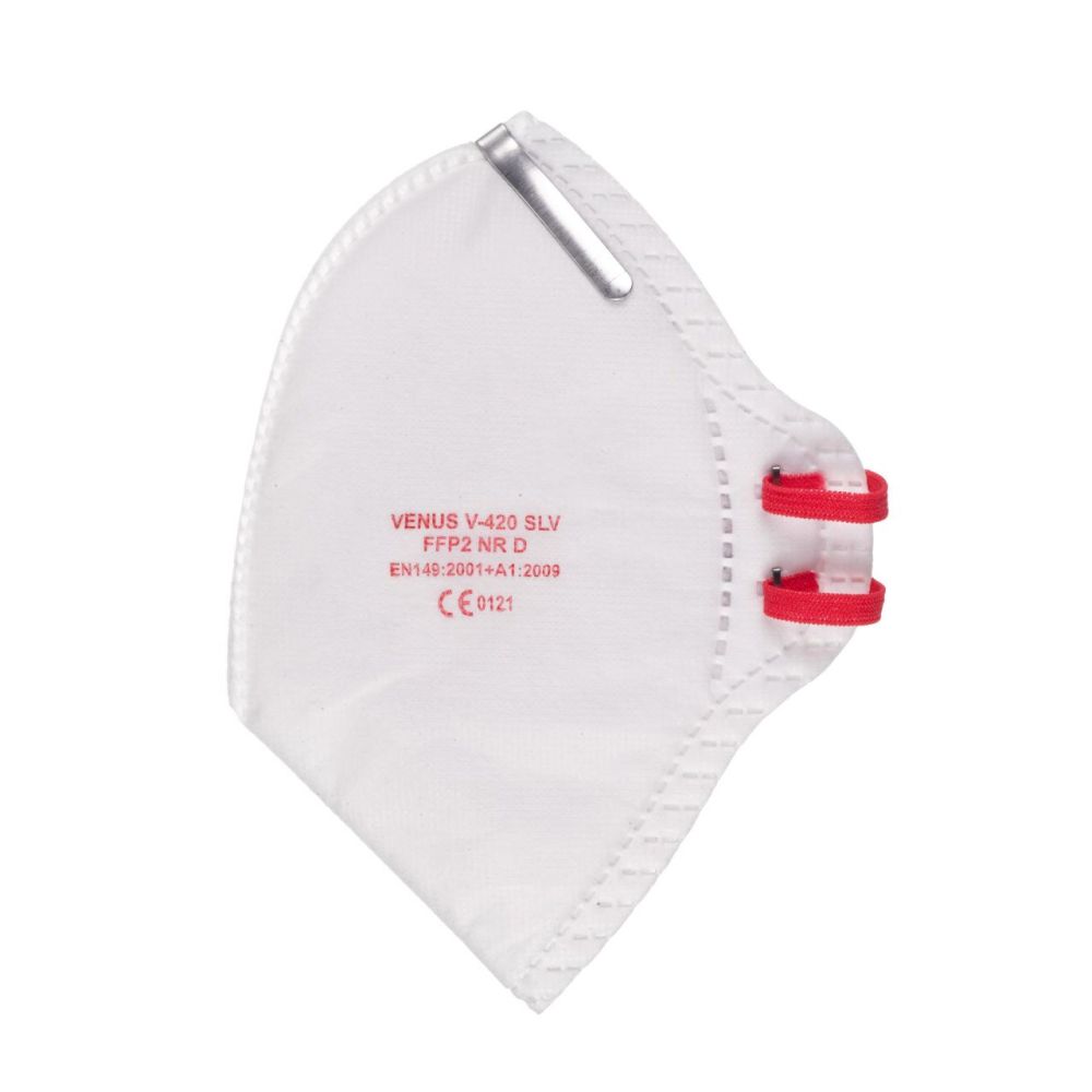 MILWAUKEE FFP2 FOLDABLE RESPIRATOR WITH VALVE - 15PC