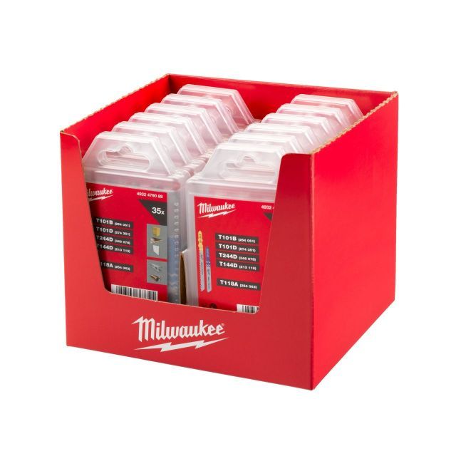 MILWAUKEE JIGSAW BLADES SET - WOOD & METAL | 35 PCS