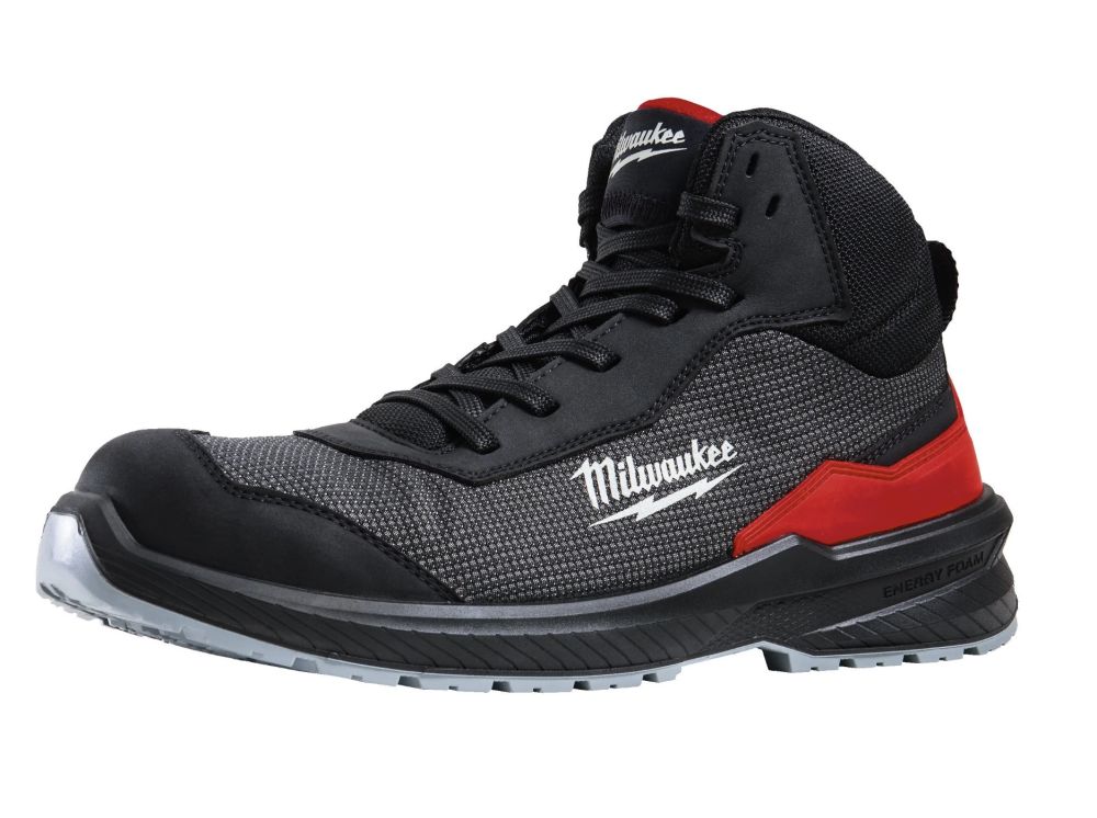 MILWAUKEE FLEXTRED S1PS SAFETY BOOTS BLACK 1M110133 ESD FO SR | 39 EU/6 UK