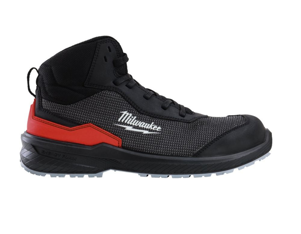 MILWAUKEE FLEXTRED S1PS SAFETY BOOTS BLACK 1M110133 ESD FO SR | 43 EU/9 UK