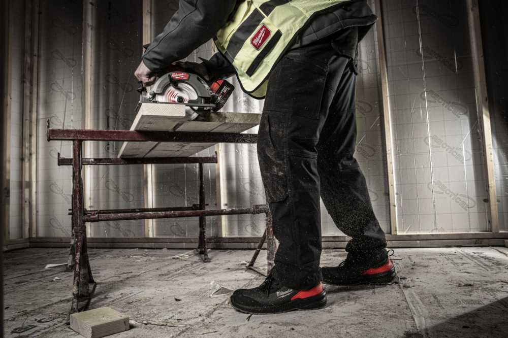 MILWAUKEE FLEXTRED S1PS SAFETY BOOTS BLACK 1M110133 ESD FO SR | 43 EU/9 UK