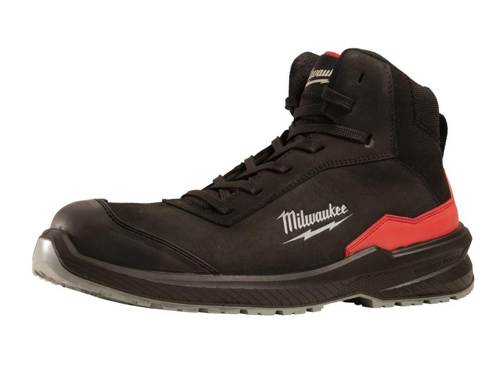 MILWAUKEE FLEXTRED S3S SAFETY BOOTS BLACK 1M110133 ESD SC FO SR | 41 EU/7 UK