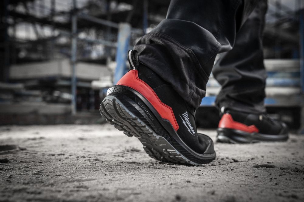 MILWAUKEE FLEXTRED S3S SAFETY BOOTS BLACK 1M110133 ESD SC FO SR | 45 EU/10.5 UK