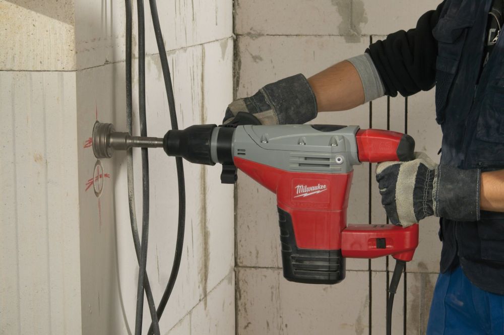 MILWAUKEE 5 KG SDS-MAX COMBI HAMMER, 45 MM, AVS, 110V|[K545S-V110]