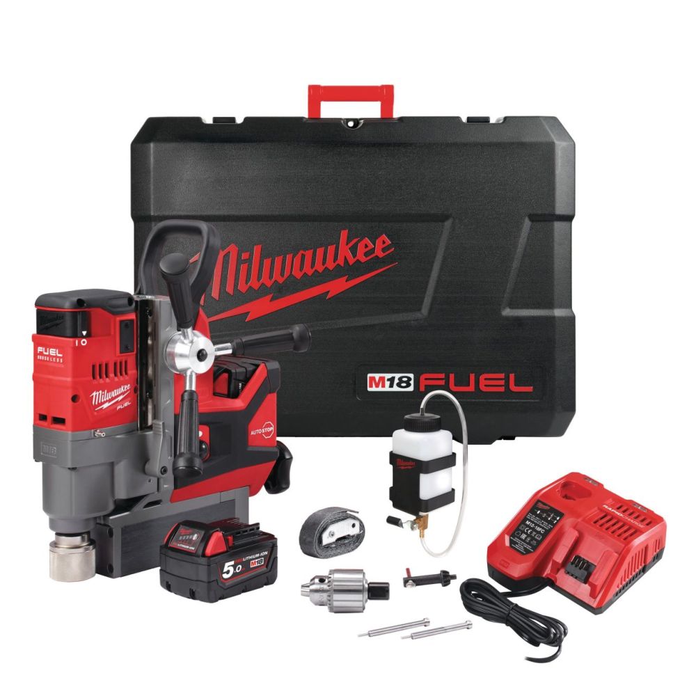 MILWAUKEE M18 FUEL DRILLING PRESS MAGNETIC WITH MAGNET KIT | [M18FMDP-502C]
