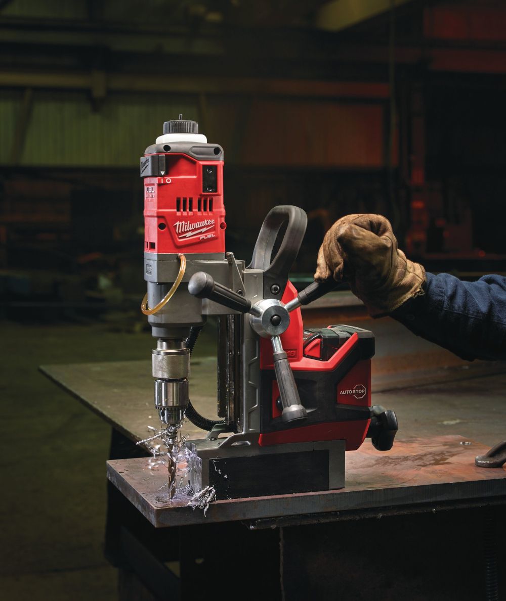 MILWAUKEE M18 FUEL DRILLING PRESS MAGNETIC WITH MAGNET KIT | [M18FMDP-502C]