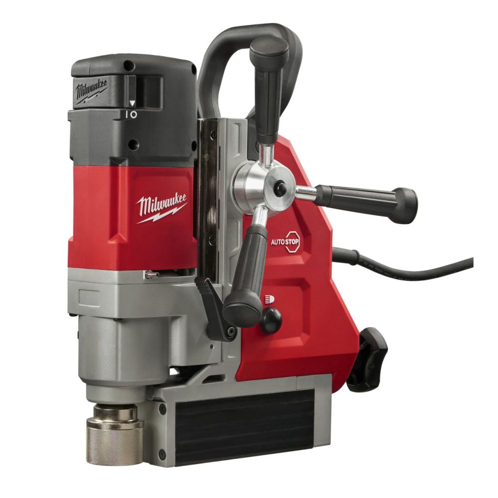 MILWAUKEE MAGNETIC DRIILING PRESS WITH PERMANENT MAGNET, AUTOSTOP|[MDP41]