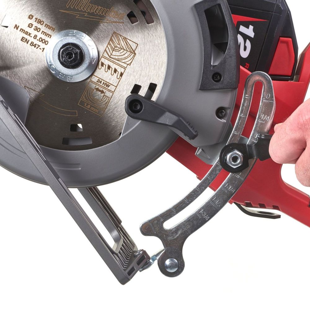 MILWAUKEE M18 FUEL 190 MM REAR-HANDLE CIRCULAR SAW [BARE-TOOL]|[M18 FCSRH66-0]