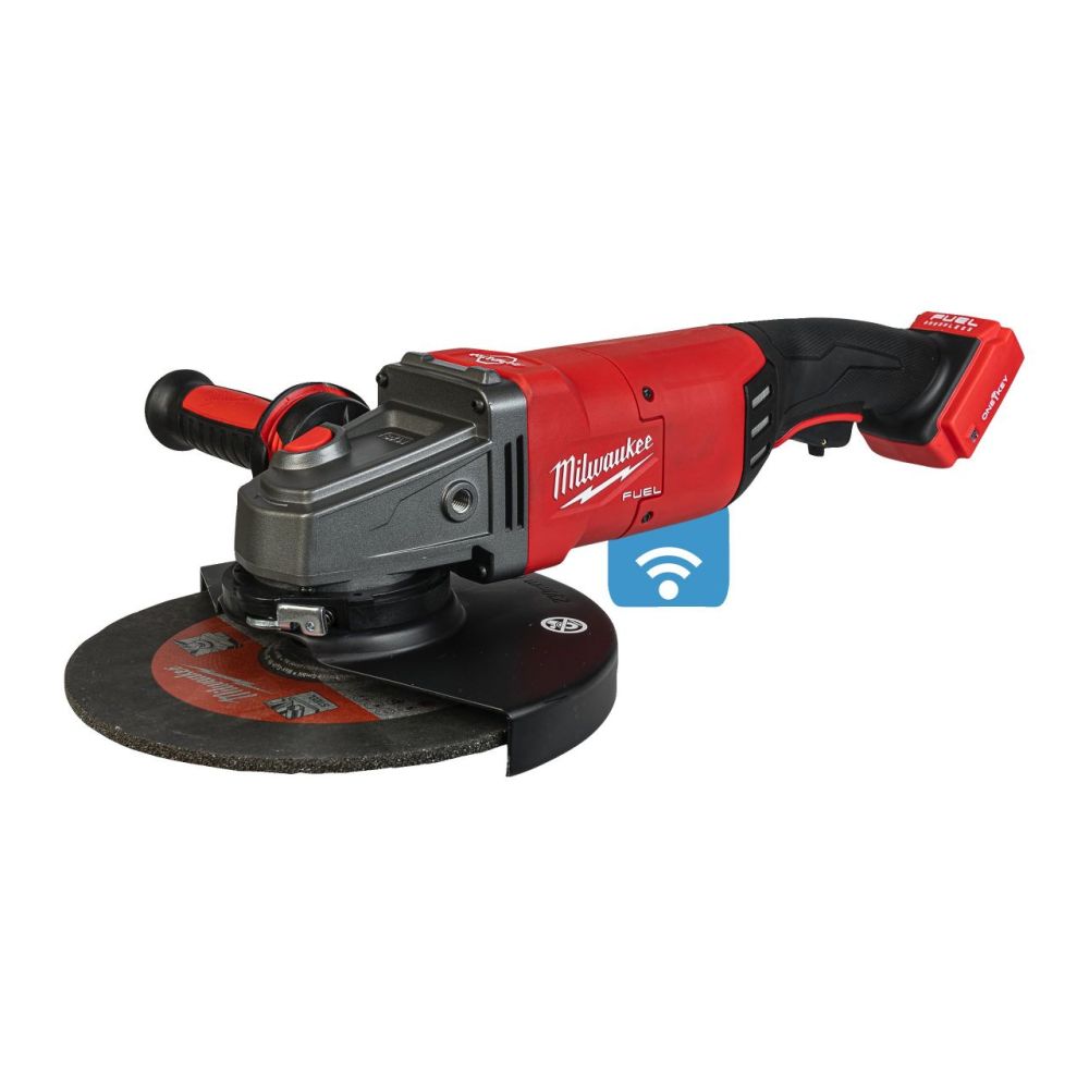 MILWAUKEE M18 FUEL™ ONE-KEY™ BRAKING ANGLE GRINDER WITH PADDLE SWITCH | M18 ONEFLAG230XPDB-0C | 230 MM