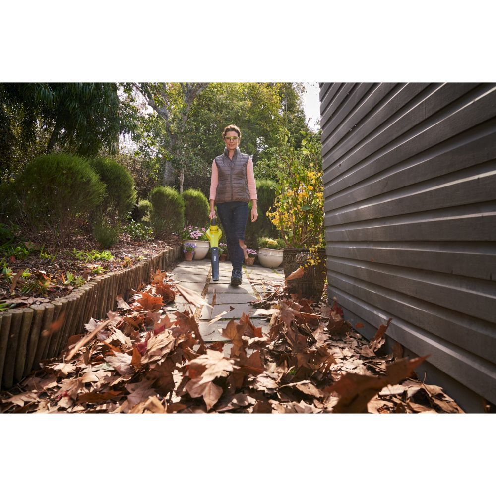 RYOBI 18V ONE+ CORDLESS LEAF BLOWER, BARE TOOL [OBL1820S]