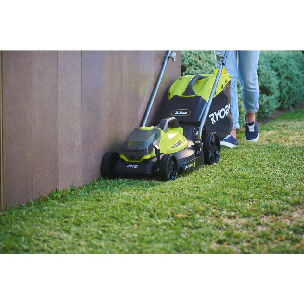 RYOBI 18V ONE+ CORDLESS LAWN MOWER, BARE TOOL, 33 CM [OLM1833B]