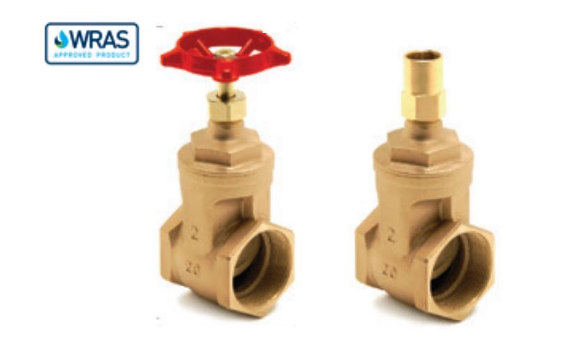 PEGLER BRONZE GATE VALVE PN20 10751PT RED HANDLE | 1/2 IN