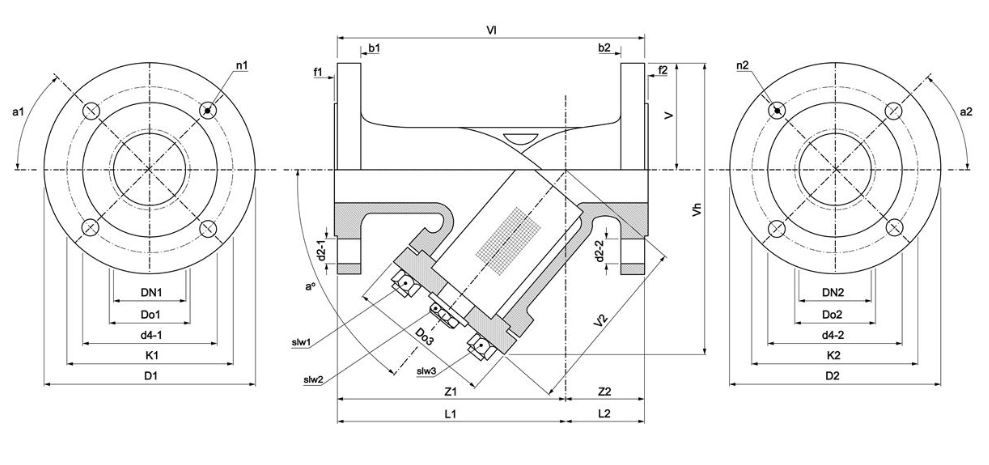 PEGLER DUCTILE IRON Y STRAINER PN16 V912 | DN 80