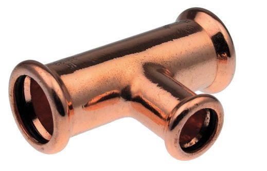 PEGLER VSH XPRESS COPPER REDUCED TEE | S25/7130 | 42 X 42 X 28 MM