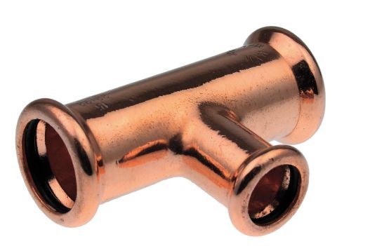 PEGLER VSH XPRESS COPPER REDUCED TEE | S25/7130 | 76.1 X 76.1 X 54 MM