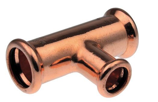 PEGLER VSH XPRESS COPPER REDUCED TEE | S25/7130 | 108 X 108 X 76.1 MM