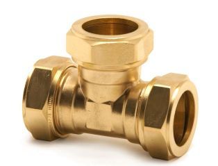 PEGLER KUTERLITE BRASS EQUAL TEE | KS618 | 15 MM