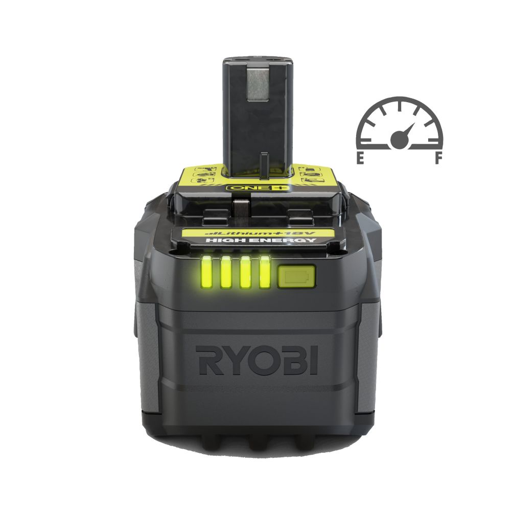 RYOBI 18V ONE+ LITHIUM HIGH ENERGY BATTERY | 8.0 AH [RB1880T]