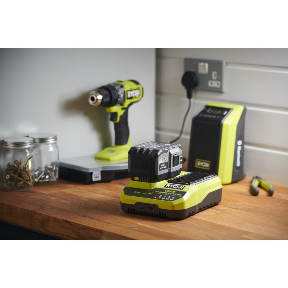 RYOBI 18V ONE+ RAPID CHARGER [RC18180]