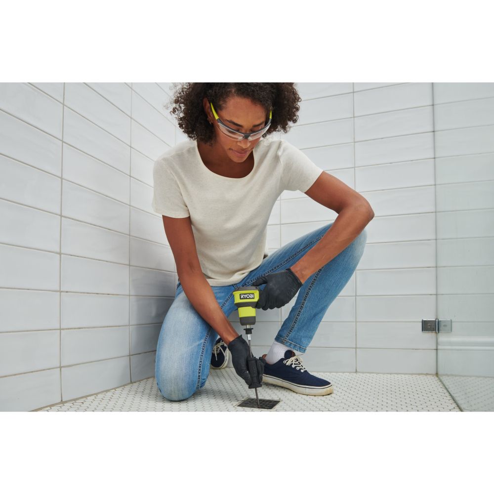 RYOBI 4V USB LITHIUM CORDLESS DRAIN AUGER, BARE TOOL [RDA4-0]