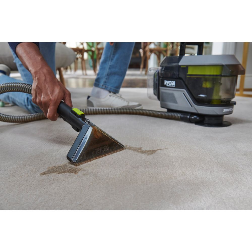 RYOBI 18V ONE+ CORDLESS BRUSHLESS SWIFT CLEAN STAIN REMOVER, BARE TOOL [RDC18BL-0]