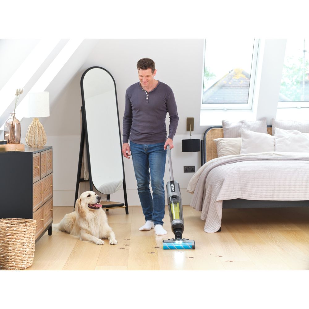 RYOBI 18V ONE+ CORDLESS BRUSHLESS HARD FLOOR CLEANER, BARE TOOL [RHFC18BL-0]