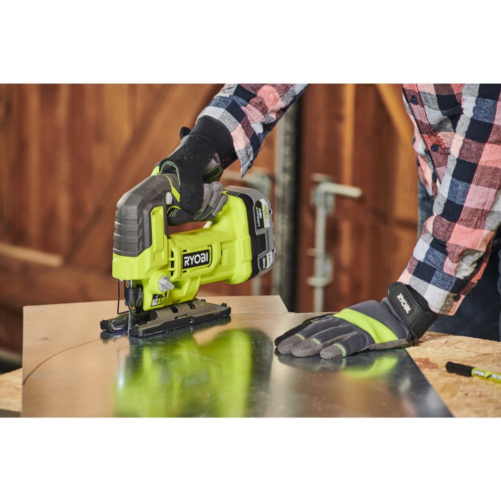 RYOBI ONE+ CORDLESS JIGSAW, BARE TOOL [R18JS-0]