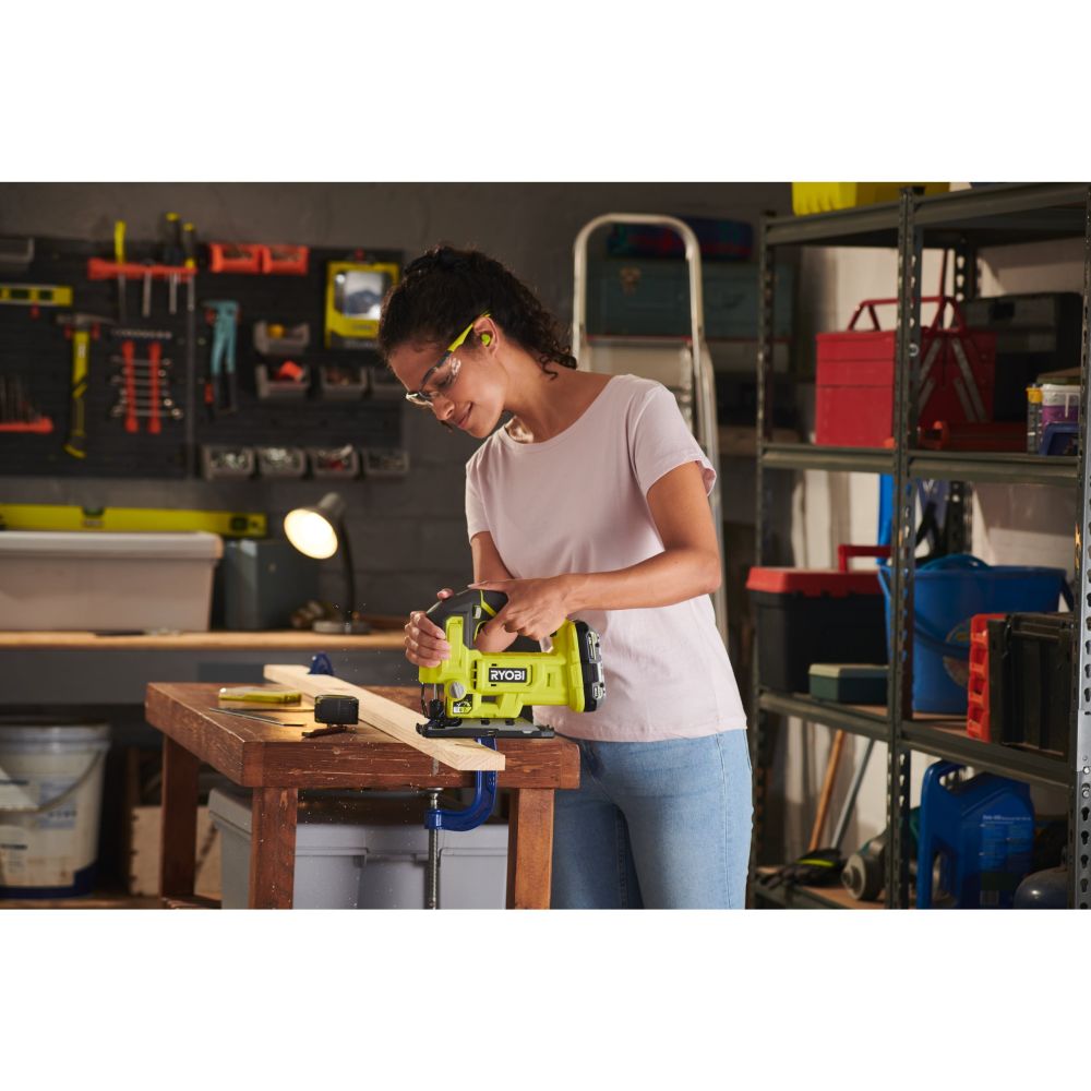 RYOBI ONE+ CORDLESS JIGSAW, BARE TOOL [R18JS-0]