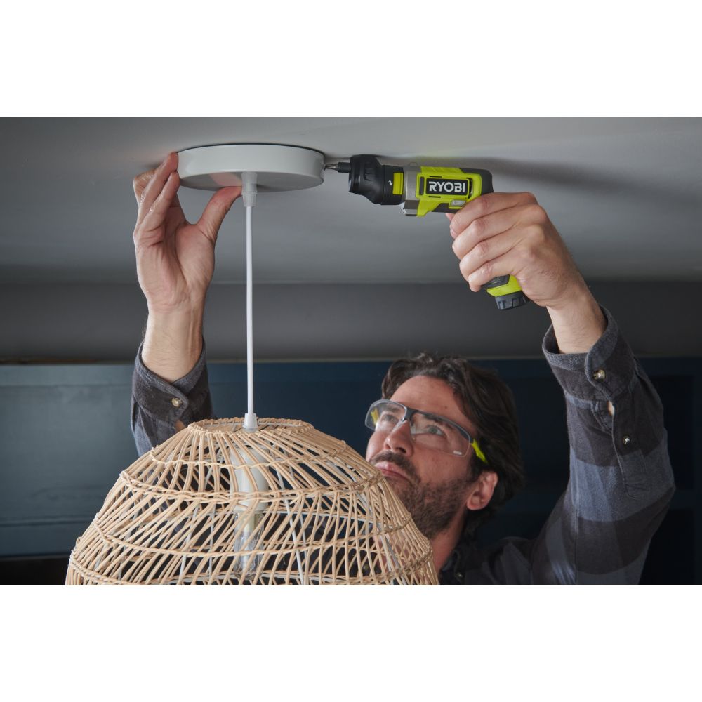 RYOBI 4V USB LITHIUM CORDLESS SCREWDRIVER, 1X4V 2.0 BATTERY [RSD4-120T]
