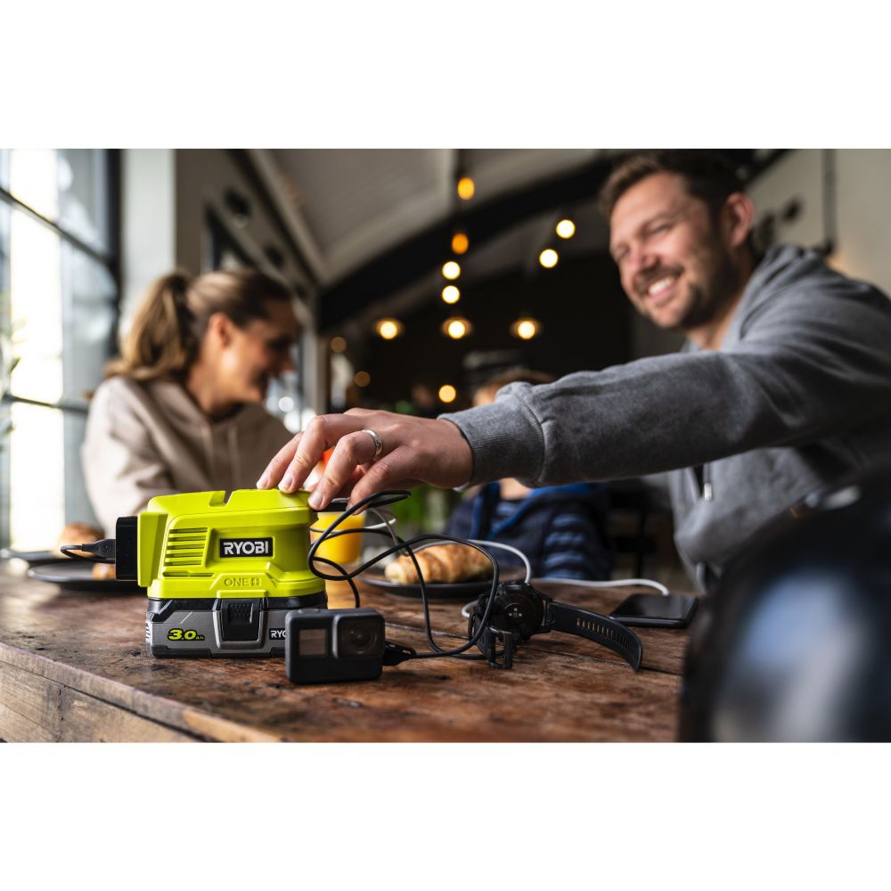RYOBI 18V ONE+ CORDLESS BATTERY INVERTER, BARE TOOL [RY18BI150A-0]