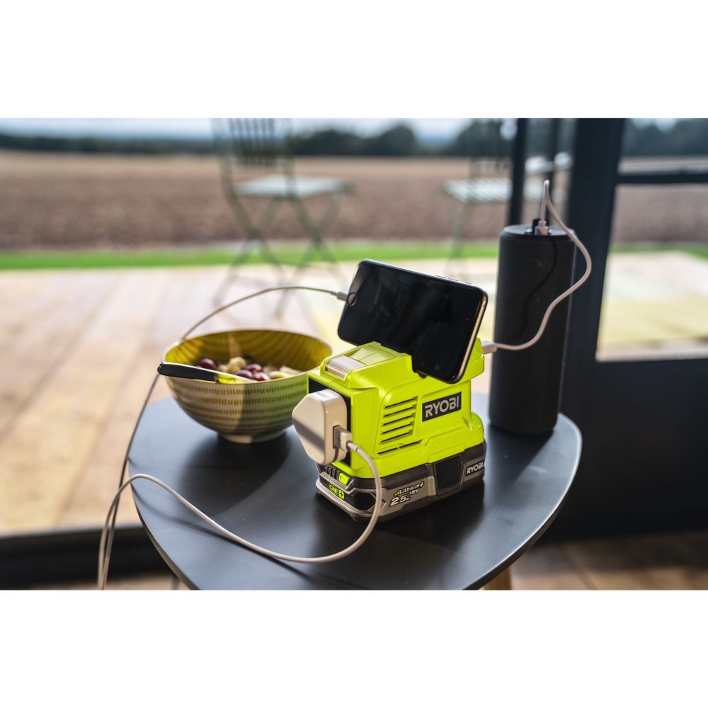 RYOBI 18V ONE+ CORDLESS BATTERY INVERTER, BARE TOOL [RY18BI150A-0]