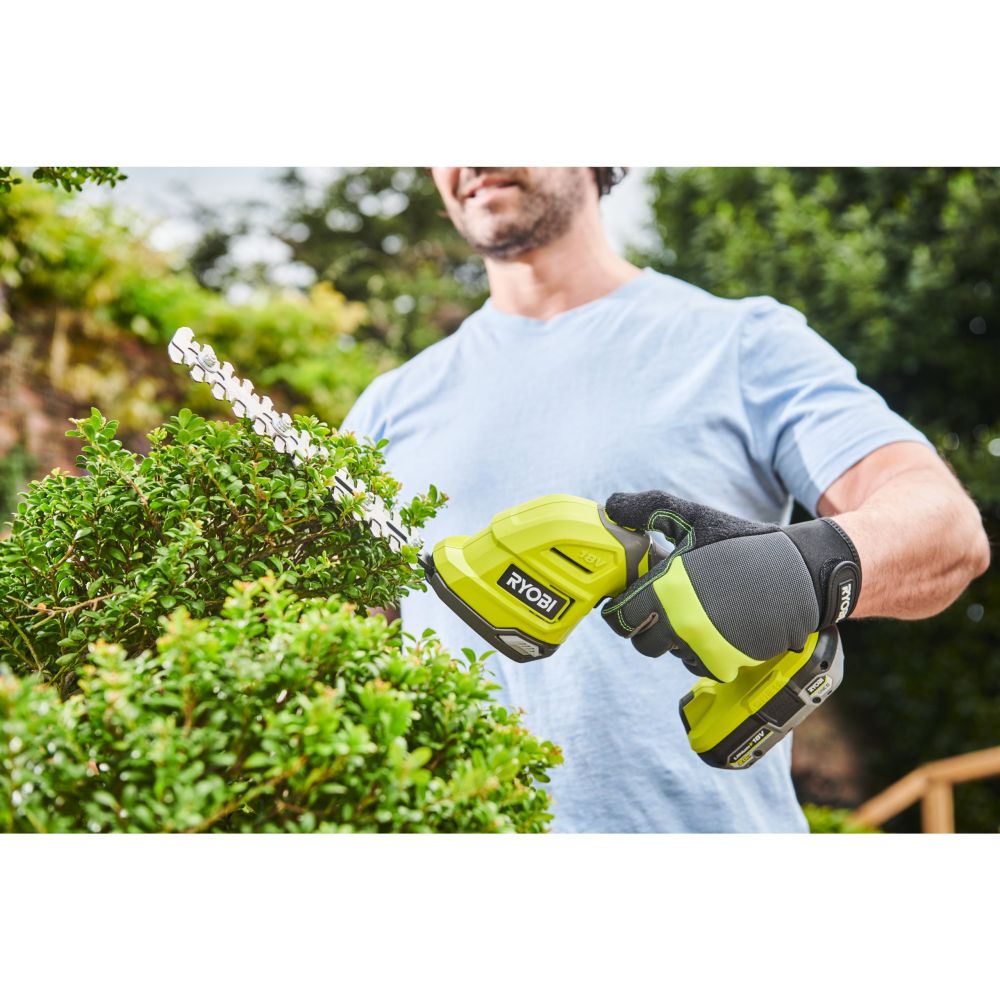 RYOBI 18V ONE+ CORDLESS 2-IN-1 GRASS SHEAR & SHRUBBER, BARE TOOL [RY18GSA-0]