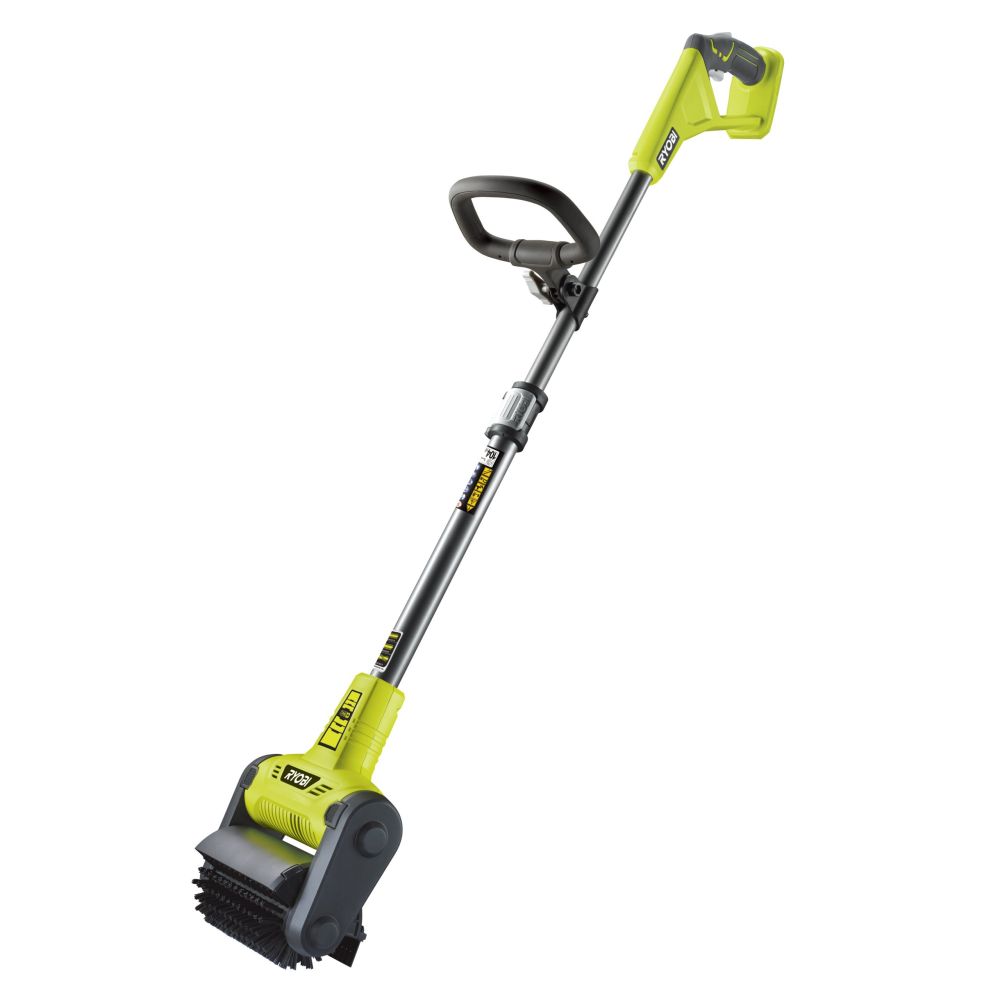 RYOBI 18V ONE+ CORDLESS PATIO CLEANER WITH SCRUBBING BRUSH, BARE TOOL [RY18PCB-0]