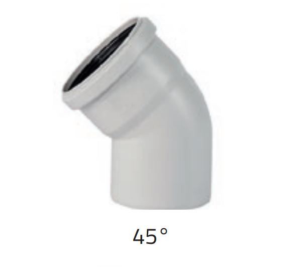 SKOLANSAFEB BEND DN/OD 78MM 45°