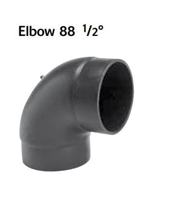 HDPE 88 1/20 ELBOW 50MM