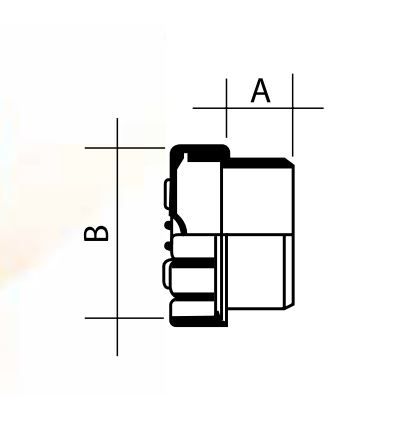 UPVC DRAIN SCREWED ACCESS PLUG 160MM