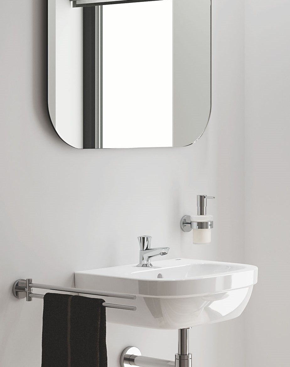 GROHE COSTA L PILLAR TAP |1/2 IN|CHROME
