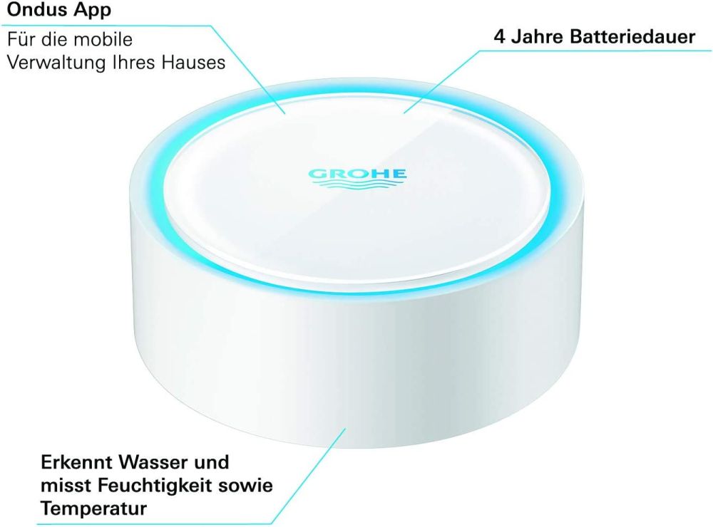 GROHE SENSE SMART WATER SENSOR, WHITE